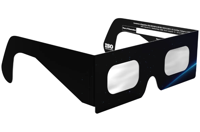 Lunettes Éclipse Solaire Certifiées ISO 12312-2 Protection Totale sélectionnées par Eclips-View